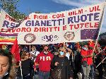 04 Ottobre 2021 Manifestazione unitaria alla Gianetti Fad