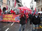 Sciopero generale Cgil a Brescia