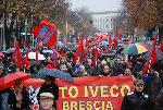 Sciopero e manifestazione a Brescia 12 dicembre 2011