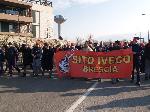 Sciopero della Fiom alla Iveco di Brescia il 9 febbraio 2012