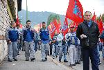 Sciopero provinciale Cgil di Brescia