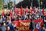 Sciopero provinciale Cgil di Brescia