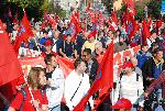 Sciopero provinciale Cgil di Brescia