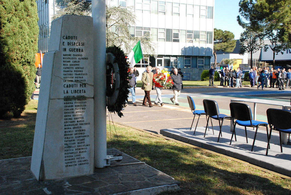 20 aprile 2017: commemorazione 25 aprile all'Iveco